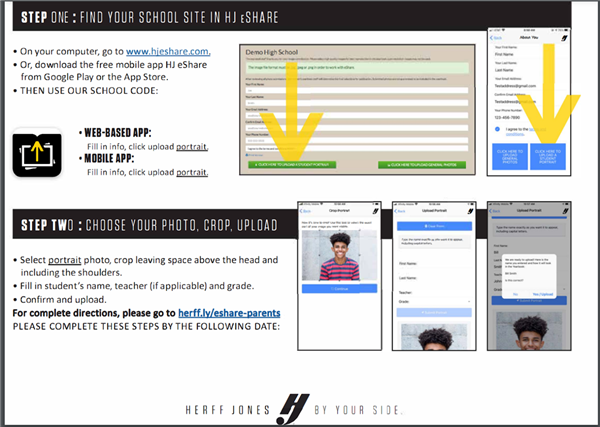 Yearbook Photo Upload Instructions